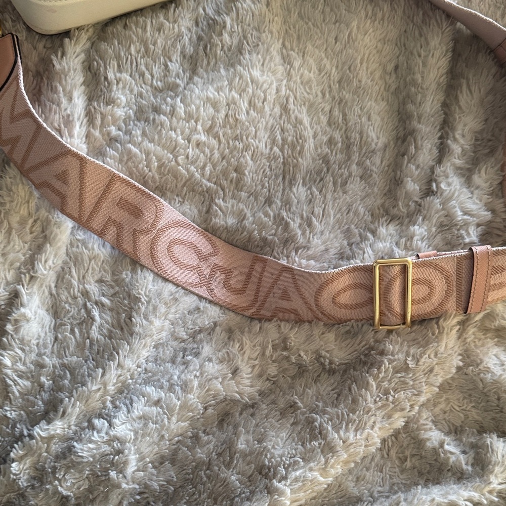Marc Jacobs Pink and Cream SnapShot Bag with Gold Accents - Picture 6 of 6